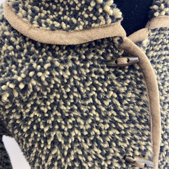 Orvis Fleece Toggle Woman S Jacket Warm Thermal Deep Pile Sherpa - Picture 4 of 5